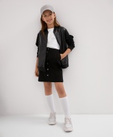 Юбка черная Gulliver, школьная форма для девочек  фото, kupilegko.ru